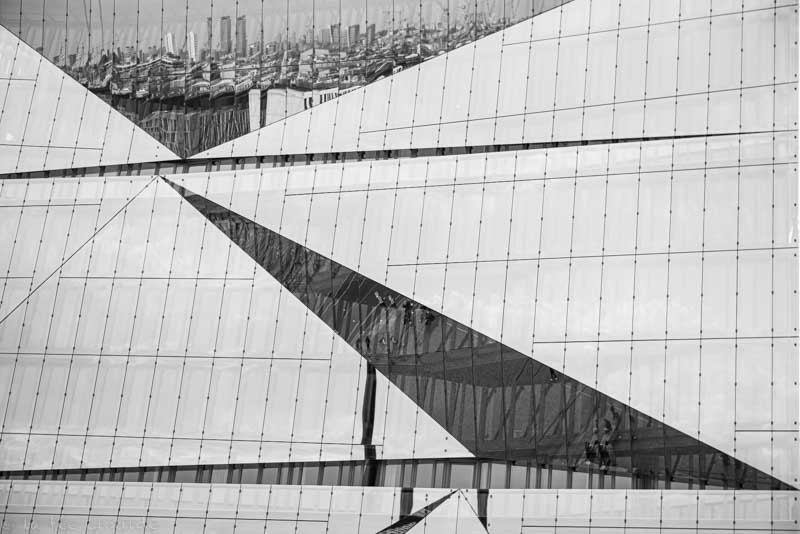 Photographie Berlin dans un miroir prise par La Fée Clotilde