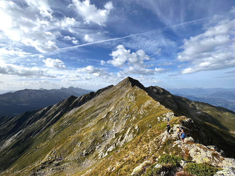 Photographie Marcher sur l’arête… prise par La Fée Clotilde